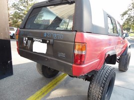 1989 TOYOTA 4RUNNER DLX RED 3.4L MT 4WD Z17870